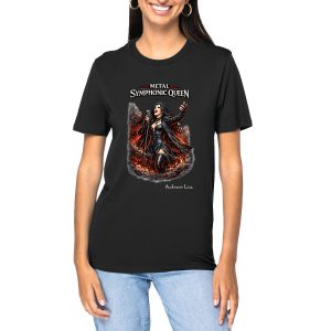 T-shirt Adren Liz Comics Symphonic Queen Bio - Unisexe & Épais