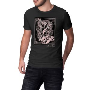T-shirt Adren Liz Black Eagle Bio - Unisexe & Épais