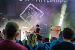 scène festival rock